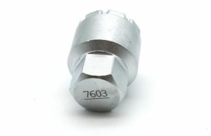 Anti-Theft Key | TEMO #7603 Anti-Theft Wheel Lug Nut Removal Socket Key 3438 Compatible for Volvo Anti-Theft Key Anti-Theft Key