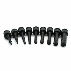 Bit Socket | TEMO 9 PC Spline 12 point 3" Black Impact Bit Socket Set Auto Repair Auto Tools Bit Socket