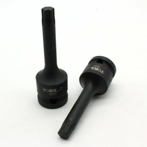 Bit Socket | TEMO IP-50 3" Long Black Impact Torx Plus 6 point Socket Bit 1/2" Square Drive Auto Tools Bit Socket