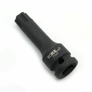 Bit Socket | TEMO IP-70 3" Black Impact Torx Plus 6 point Bit Socket 1/2" Drive Auto Repair Auto Tools Bit Socket