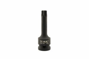 Bit Socket | TEMO T-55 3" Long Black Impact Torx Socket Bit 1/2 inch Square Drive Auto Tool Auto Tools Bit Socket