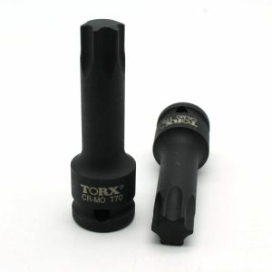 Bit Socket | TEMO T-70 3" Long Black Impact Torx Socket Bit 1/2 inch Square Drive Auto Tool Auto Tools Bit Socket