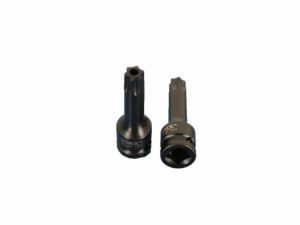 Bit Socket | TEMO Tamper Proof T-60 3" Long Black Impact Torx Socket Bit 1/2" Square Drive Auto Tools Bit Socket