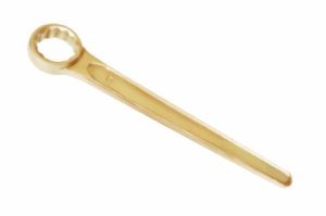 Box Wrench | TEMO Non-Sparking Beryllium Bronze Box End Wrench Single Head of 10mm Box Wrench Box Wrench