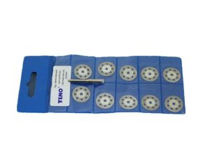 Cutting | TEMO 10pc 19mm Breath Hole Diamond CutOff Wheel Saw Disc 1/8" shank Rotary Tools Cutting Cutting