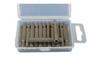 Hex | TEMO 25pc 1/4" Hex Tamper 2 Inch (50mm) Screwdriver Insert Bits Hex Hex