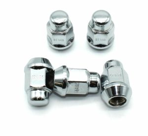 Lugnuts | TEMO 20 pc Chrome 12mm x 1.25 Bulge Acorn Lug Nut Auto Tools Lugnuts