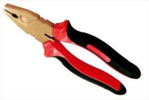 Pliers | TEMO Non-Sparking Beryllium Bronze Combination Pliers Length 150mm Non-Sparking Pliers