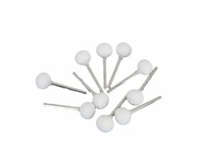 Polishing | TEMO 10pc Rotary Burr Polisher Point Set 13mm Ceramic Ball Compatible for Dremel Polishing Polishing