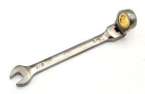 Socket & Wrench | TMAX 3/8 inch Flex-Head Ratcheting Combination Wrench Set, 72-Teeth, Cr-V Constructed, Nickel Plating Auto Tools Socket & Wrench