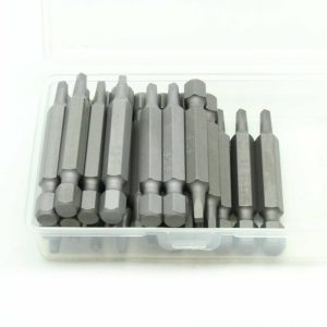 Square Robertson | TMAX 25 pc #1 Square Robertson 2 Inch Screwdriver Insert Bits Screwdrivers Square Robertson