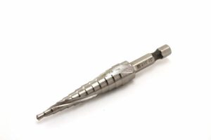 Step Drills | TEMO M35 Cobalt Spiral Flute Step Drill 13 size from 1/8 to 1/2", 1/4" Hex Shank Cutting Tools Step Drills