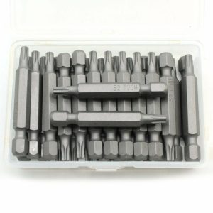 Tamper Torx | TEMO 25pc T20H Tamper Proof Security Torx 2-Inch (50mm) Screwdriver Insert Bits Screwdrivers Tamper Torx