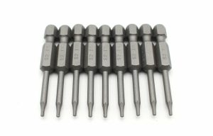 Torx | TEMO 10 Piece T6 Round Shaft 2 inch Length Screwdriver Insert Bits Hex Shank Screwdrivers Torx