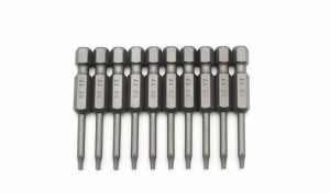 Torx | TEMO 10 Piece T7 Round Shaft 2 inch Length Screwdriver Insert Bits Hex Shank Screwdrivers Torx