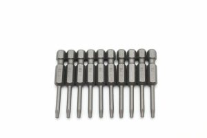 Torx | TEMO 10 Piece T9 Round Shaft 2 inch Length Screwdriver Insert Bits Hex Shank Screwdrivers Torx