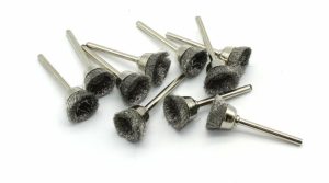 Wire Brush | TEMO 10p Stainless Steel Bristle 1/2" Cup Wire Brush 1/8" shank Rotary Tools Rotary Tools Wire Brush